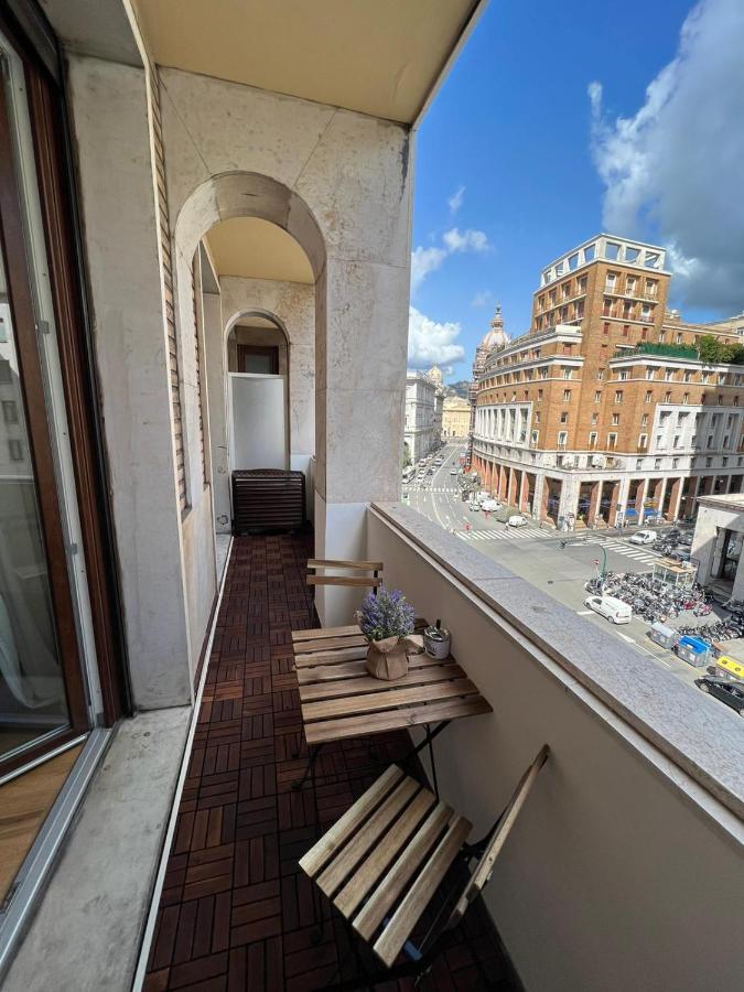 Piazza Dante 9 Genoa Center Town Lejlighed Eksteriør billede